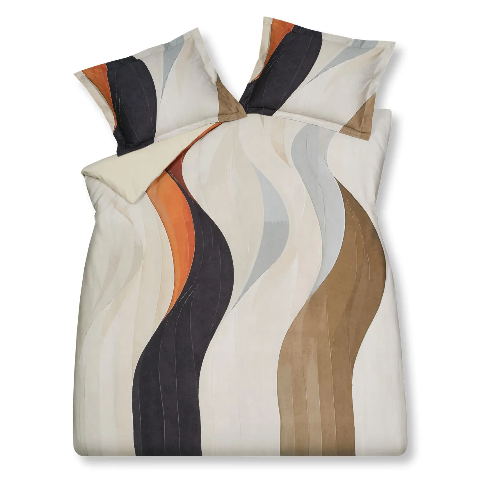 CURVA dekbedovertrekset | cream tan