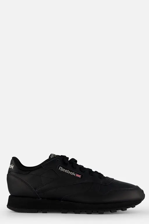 Classic Sneakers zwart Leer