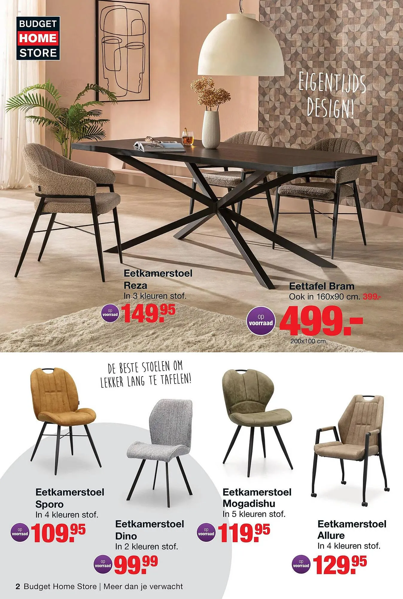 Budget Home Store folder van 6 april tot 18 mei 2025 - Folder pagina 2