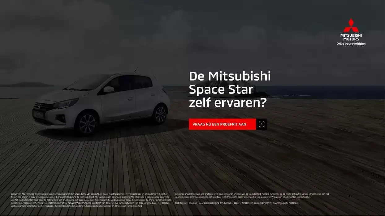 Mitsubishi Space Star van 3 januari tot 3 januari 2026 - Folder pagina 22