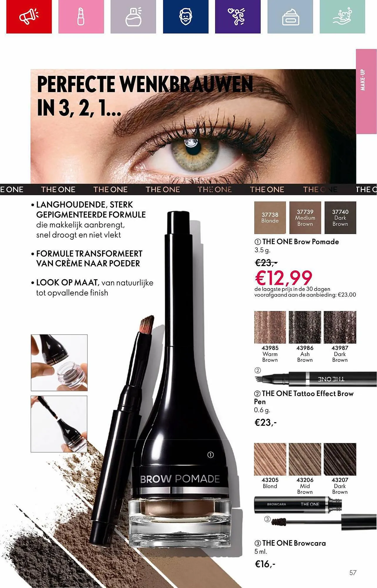Oriflame folder van 22 augustus tot 12 september 2023 - Folder pagina 57