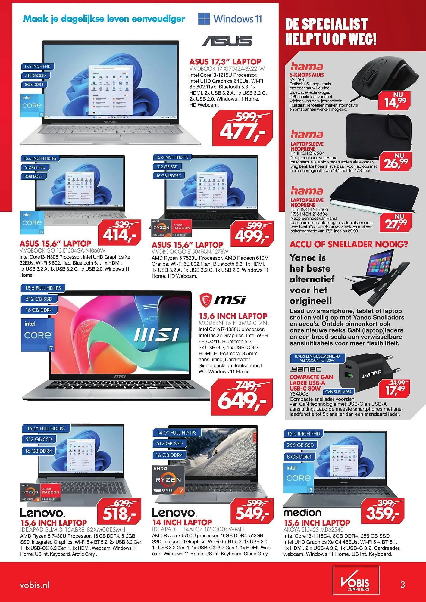 Vobis folder van 27 januari tot 1 februari 2025 - Folder pagina 3