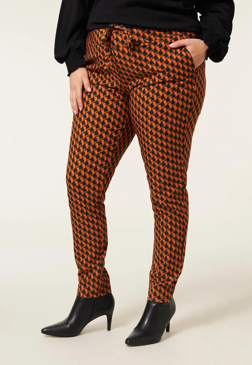 Jogger travel print bruin