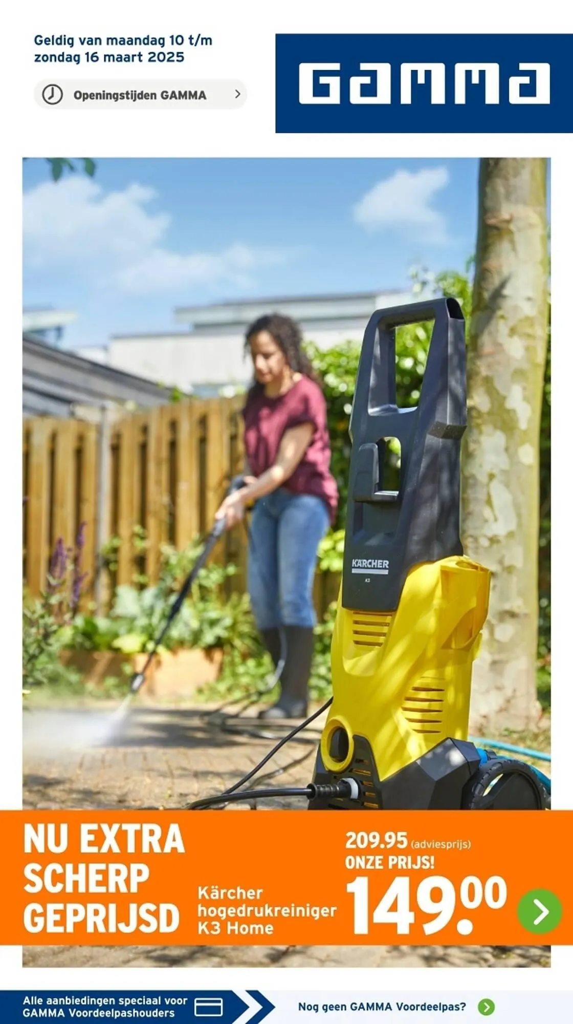 GAMMA folder van 10 maart tot 16 maart 2025 - Folder pagina 1