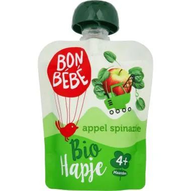 Bonbebe knijp spinazie appel 90gr