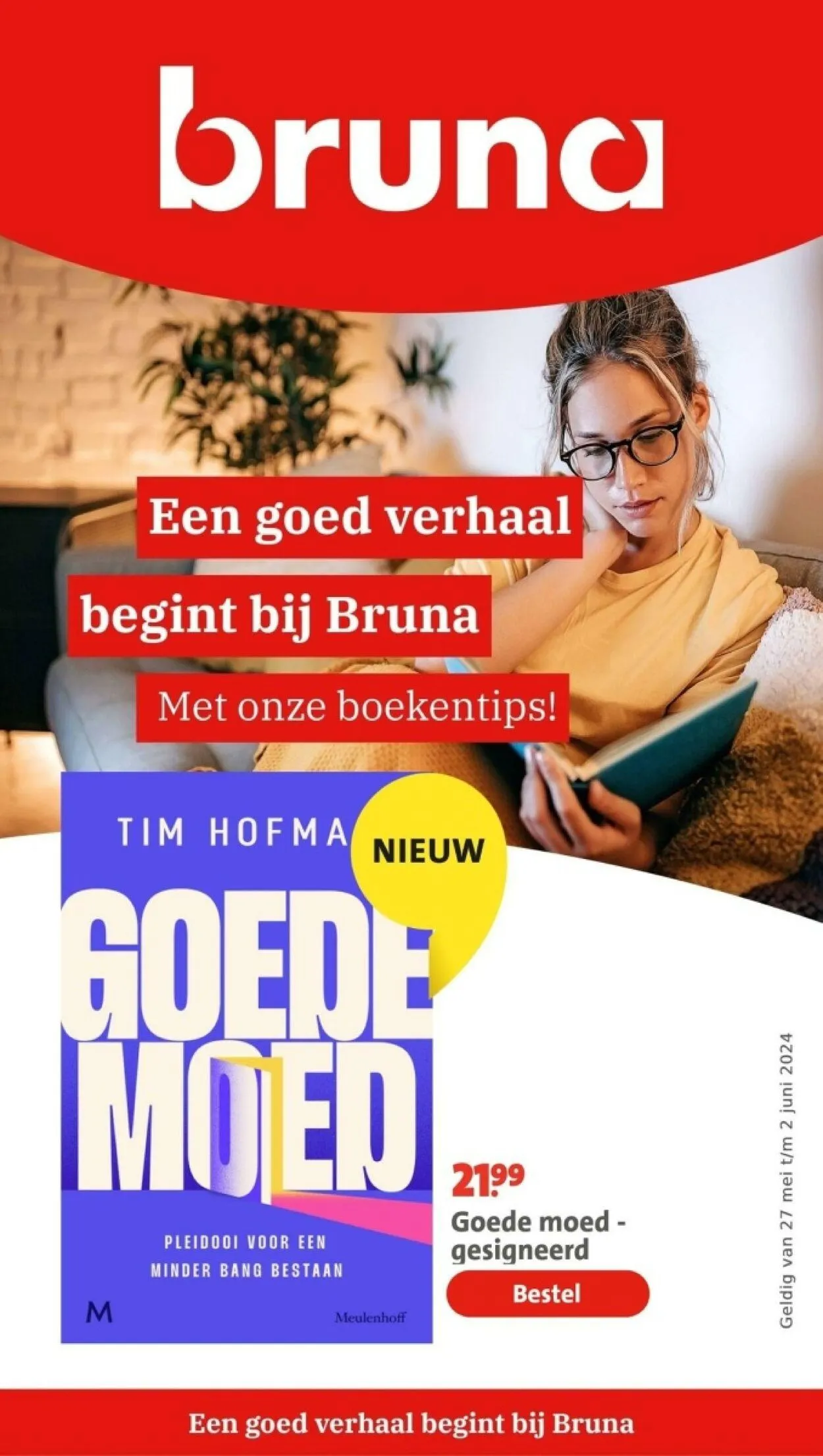 Bruna Actuele folder van 27 mei tot 19 mei 2025 - Folder pagina 1