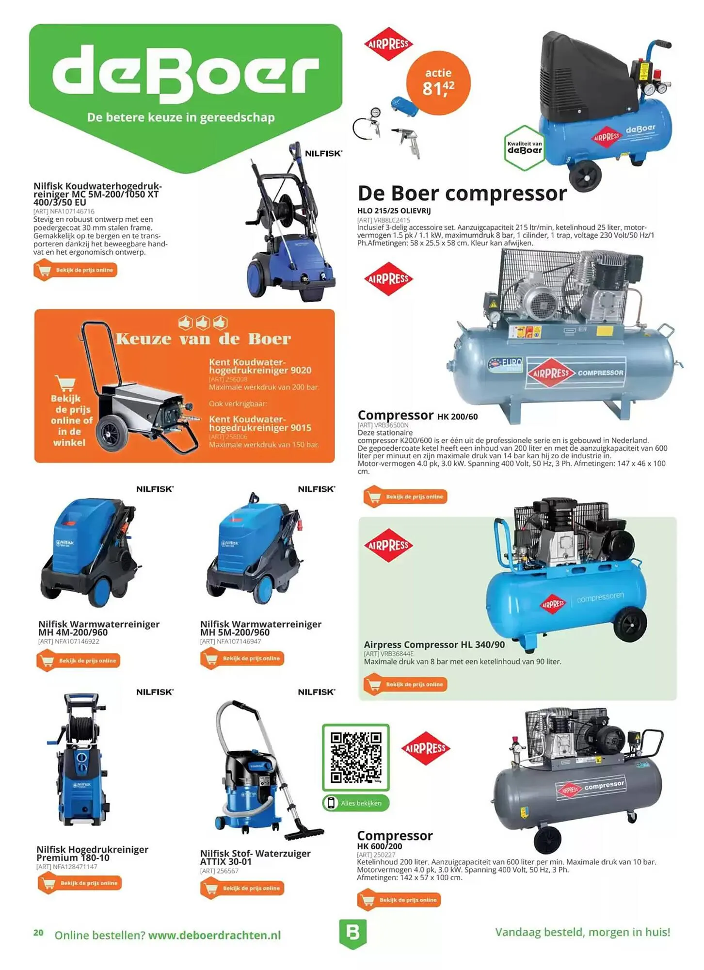 De Boer Drachten folder van 26 december tot 31 maart 2025 - Folder pagina 20