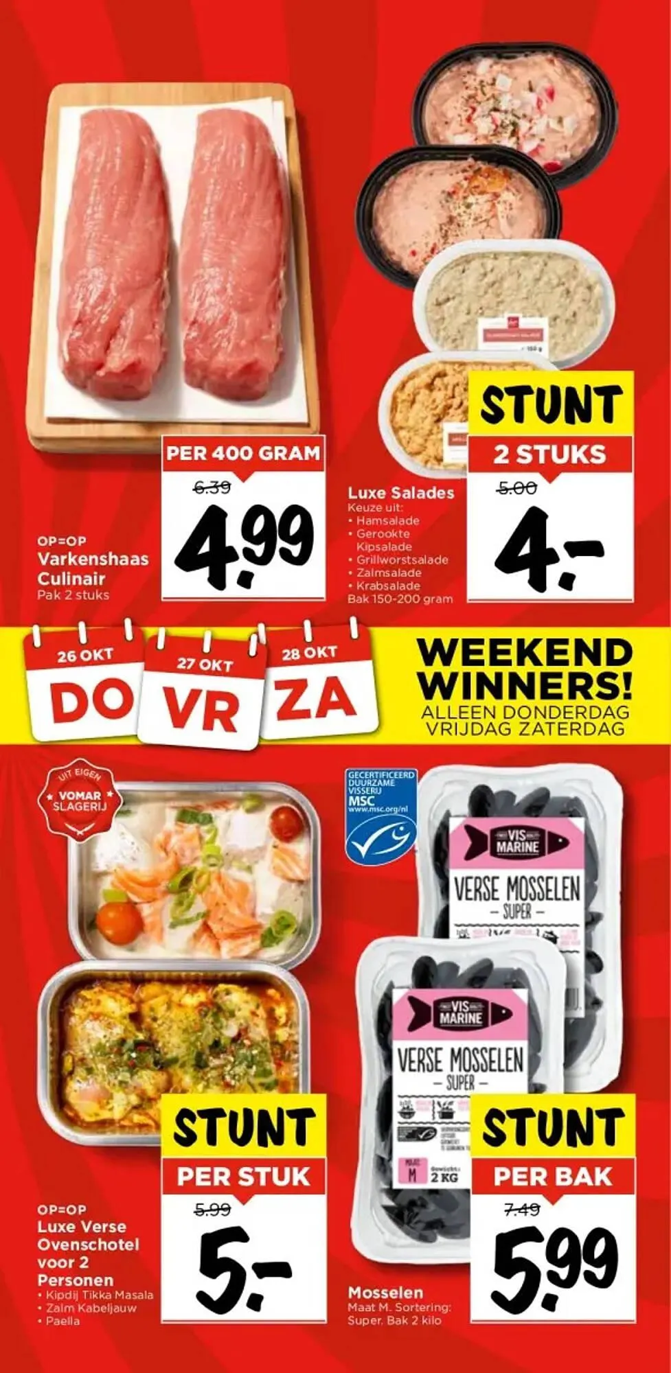 Vomar folder van 22 oktober tot 28 oktober 2023 - Folder pagina 40