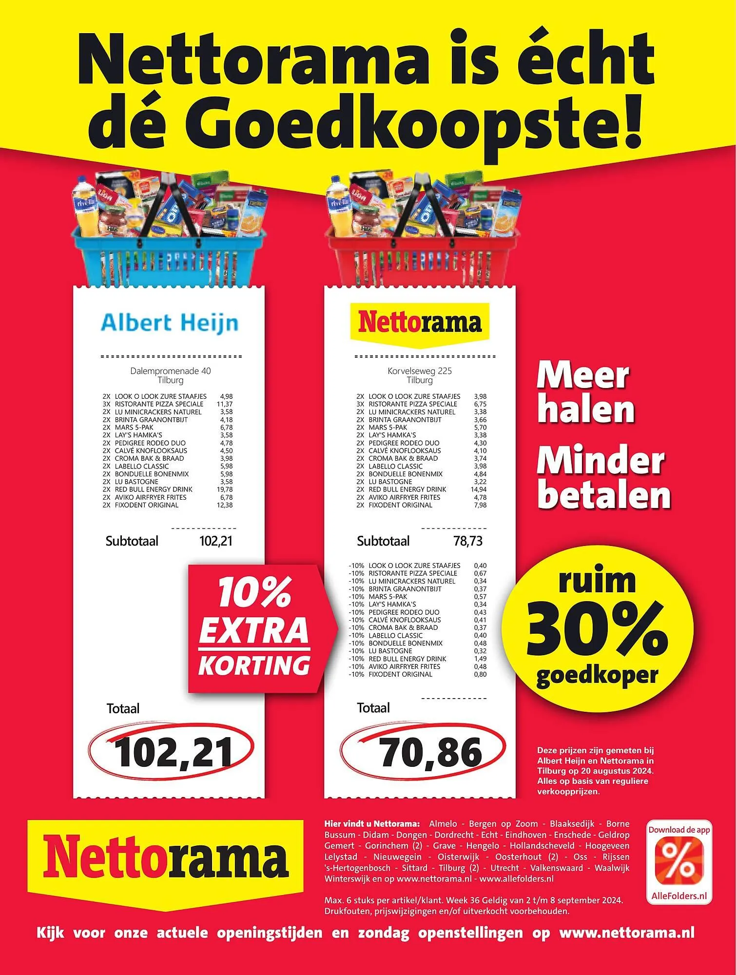 Nettorama folder van 2 september tot 7 september 2024 - Folder pagina 32