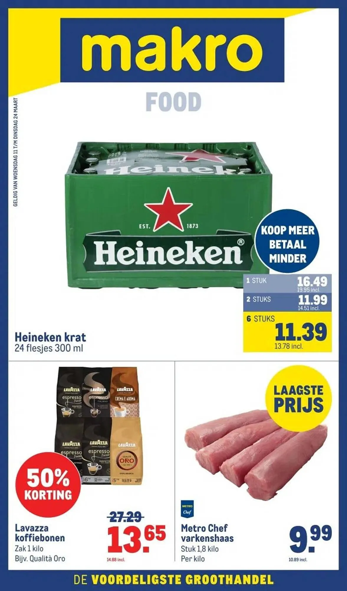 Makro folder van 11 maart tot 24 maart 2026 - Folder pagina 1