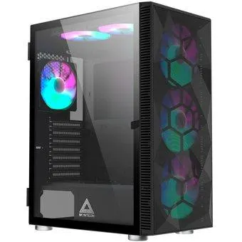 Montech X3 Mesh Midi-Tower, RGB, Zwart