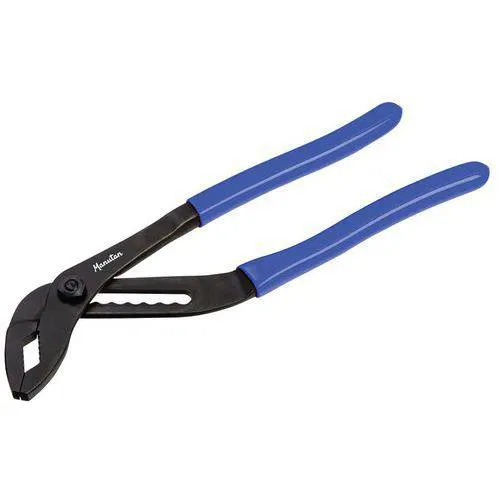 Waterpomptang, poten boven elkaar, handgrepen PVC - Manutan