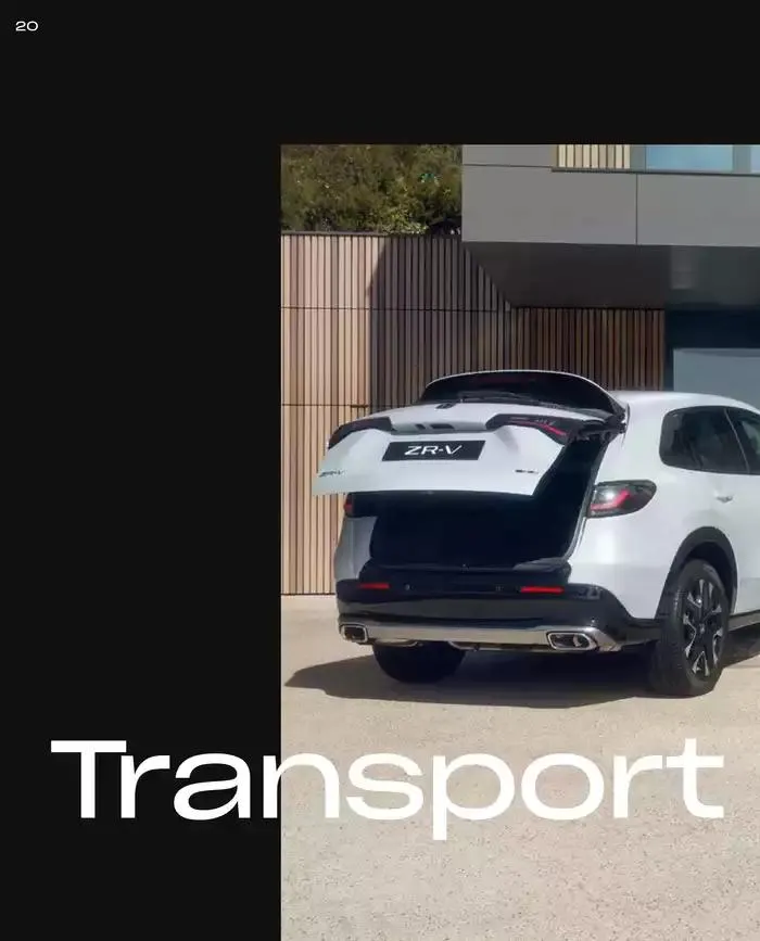 ZR-V Accessories van 19 november tot 30 juni 2025 - Folder pagina 20