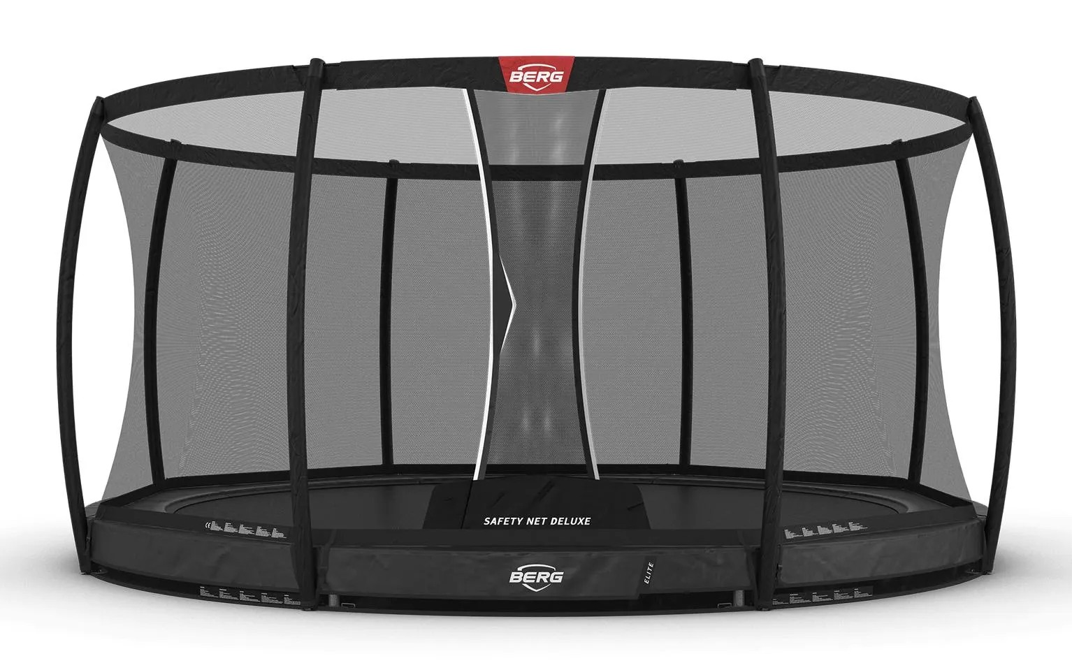 BERG Elite InGround 430 Grey + Safety Net Deluxe