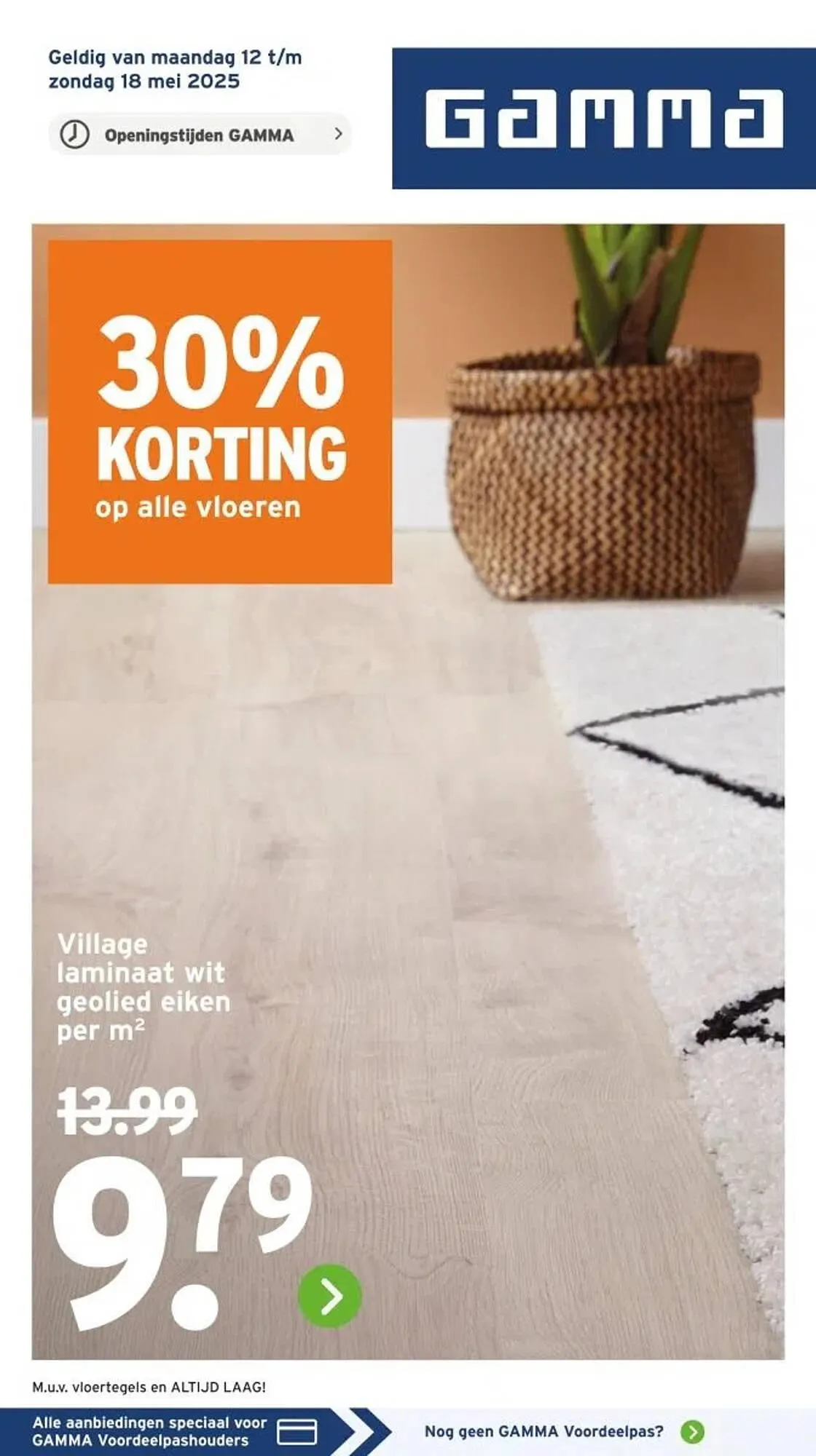 GAMMA folder van 12 mei tot 18 mei 2025 - Folder pagina 1