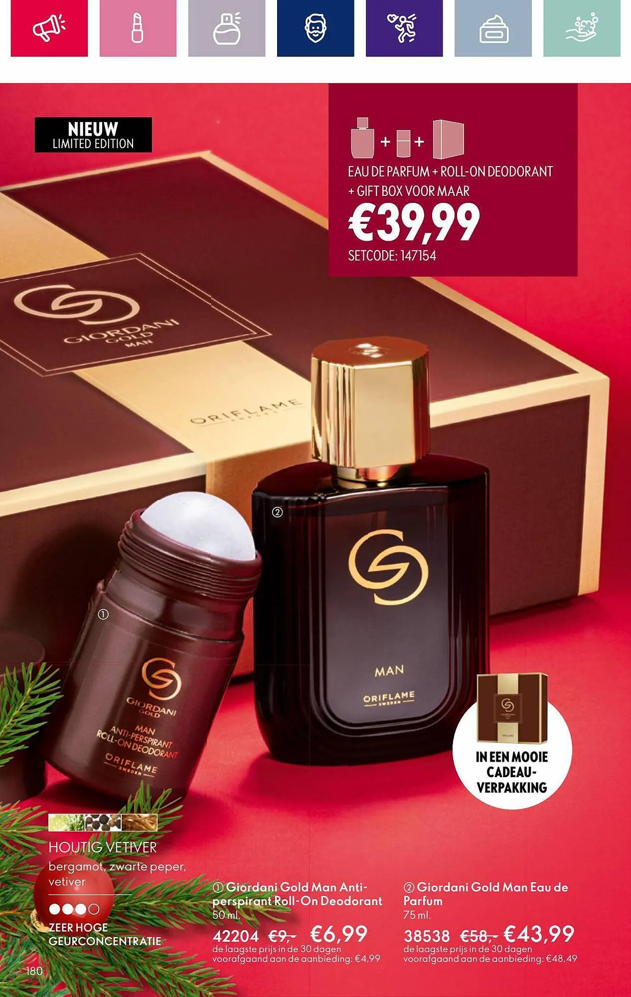 Oriflame folder van 8 november tot 28 november 2023 - Folder pagina 180