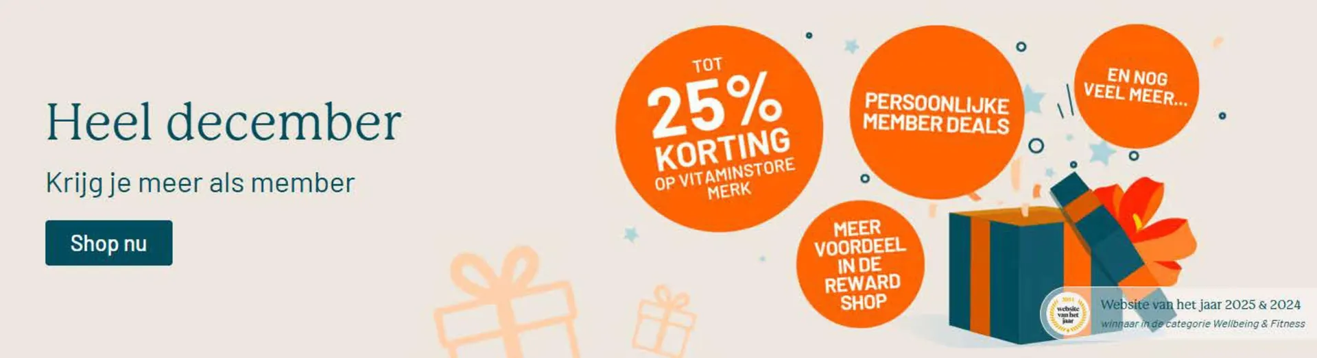 Vitaminstore folder van 3 december tot 31 december 2025 - Folder pagina 1