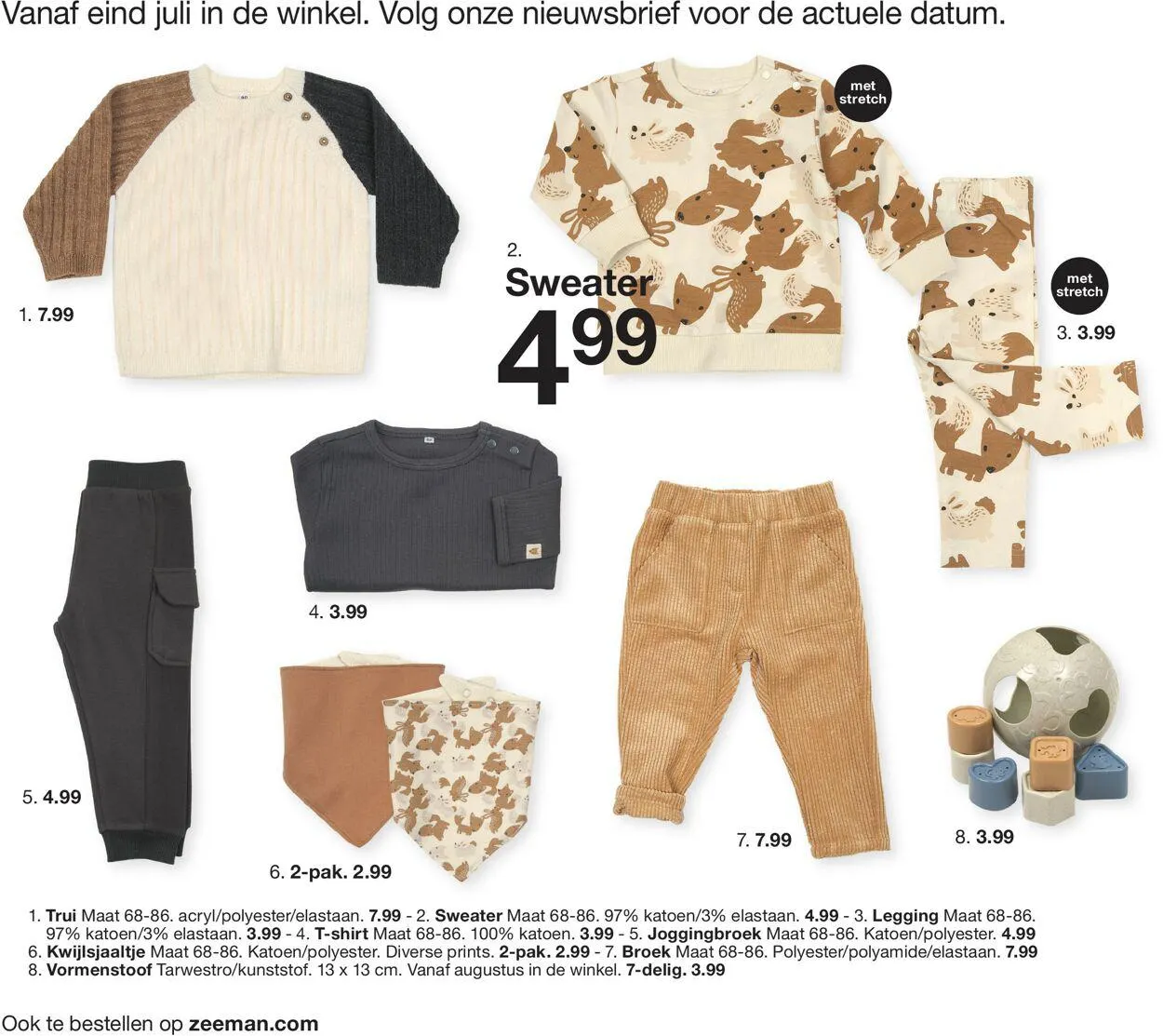 Zeeman Actuele folder van 17 juli tot 31 december 2023 - Folder pagina 26