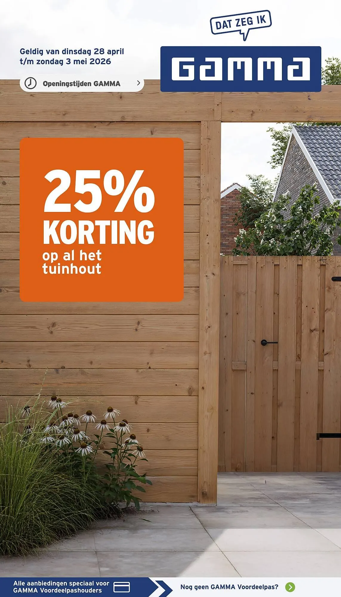 GAMMA folder van 27 april tot 3 mei 2026 - Folder pagina 1