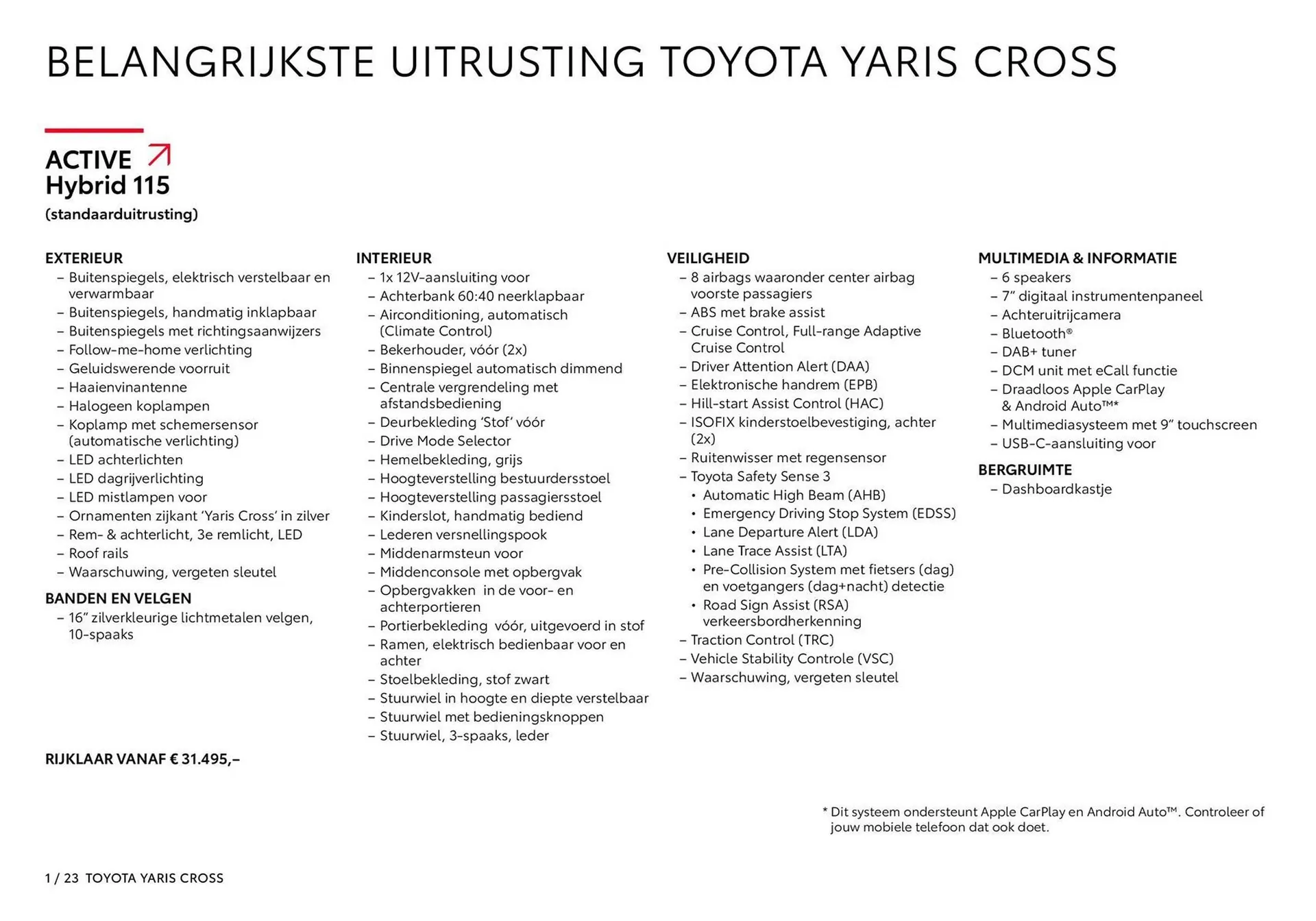 Toyota folder van 16 september tot 31 december 2025 - Folder pagina 2