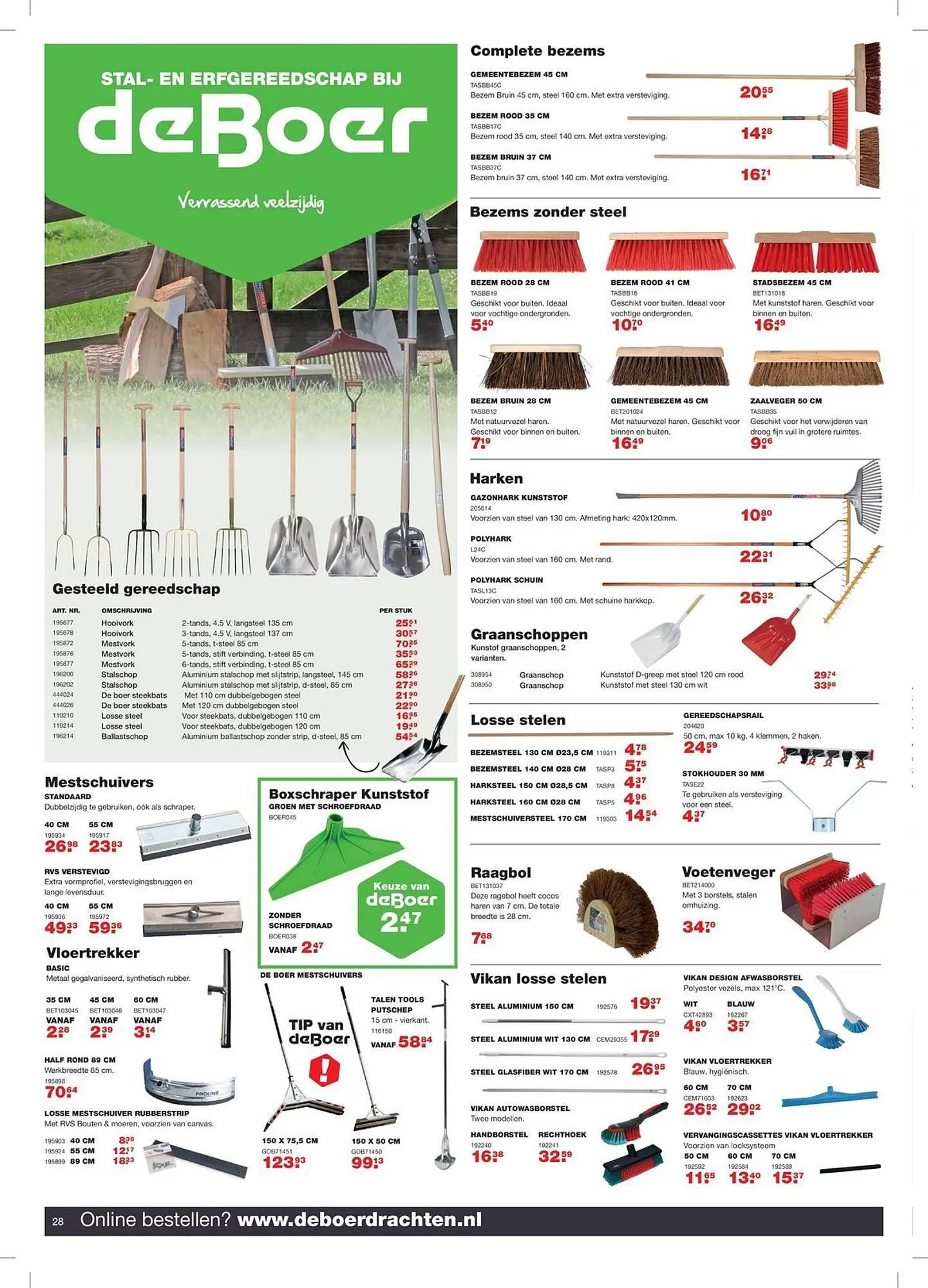 De Boer Drachten folder van 24 oktober tot 31 maart 2026 - Folder pagina 28