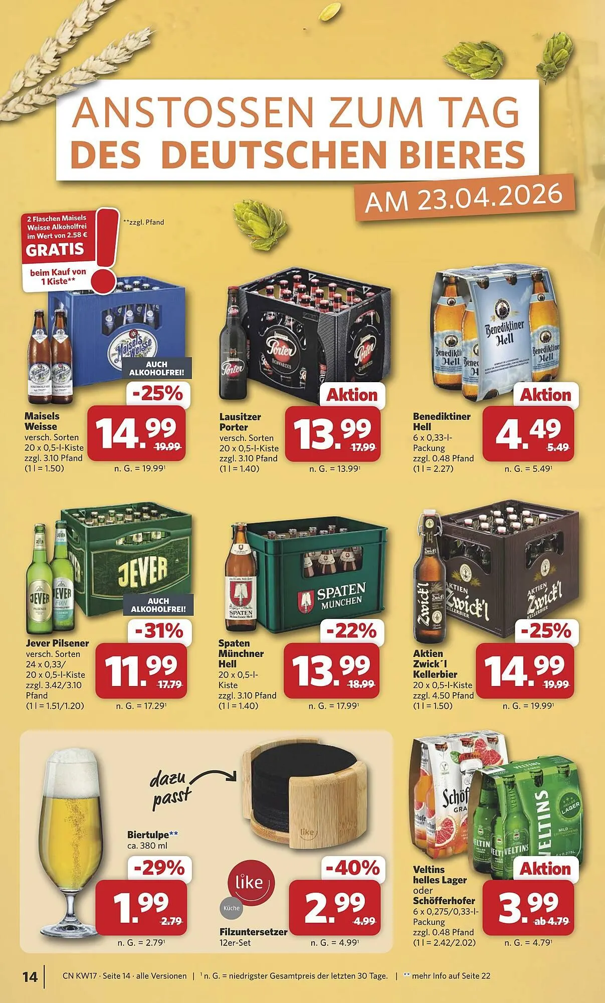 Combi Markt DE folder van 20 april tot 25 april 2026 - Folder pagina 14