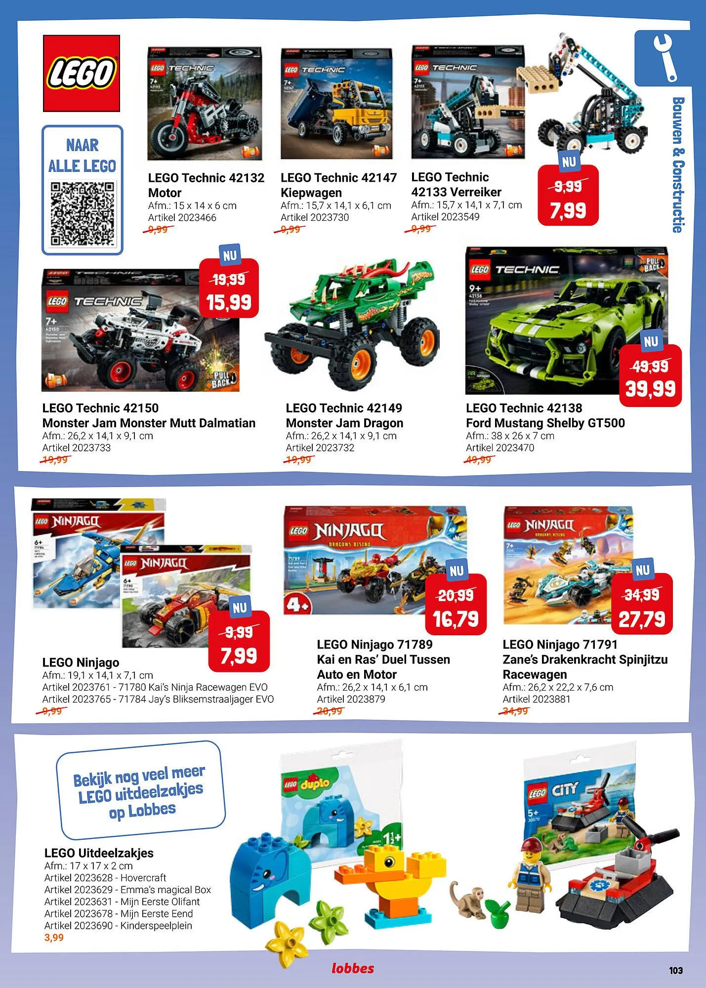 Lobbes folder van 17 september tot 31 december 2023 - Folder pagina 105