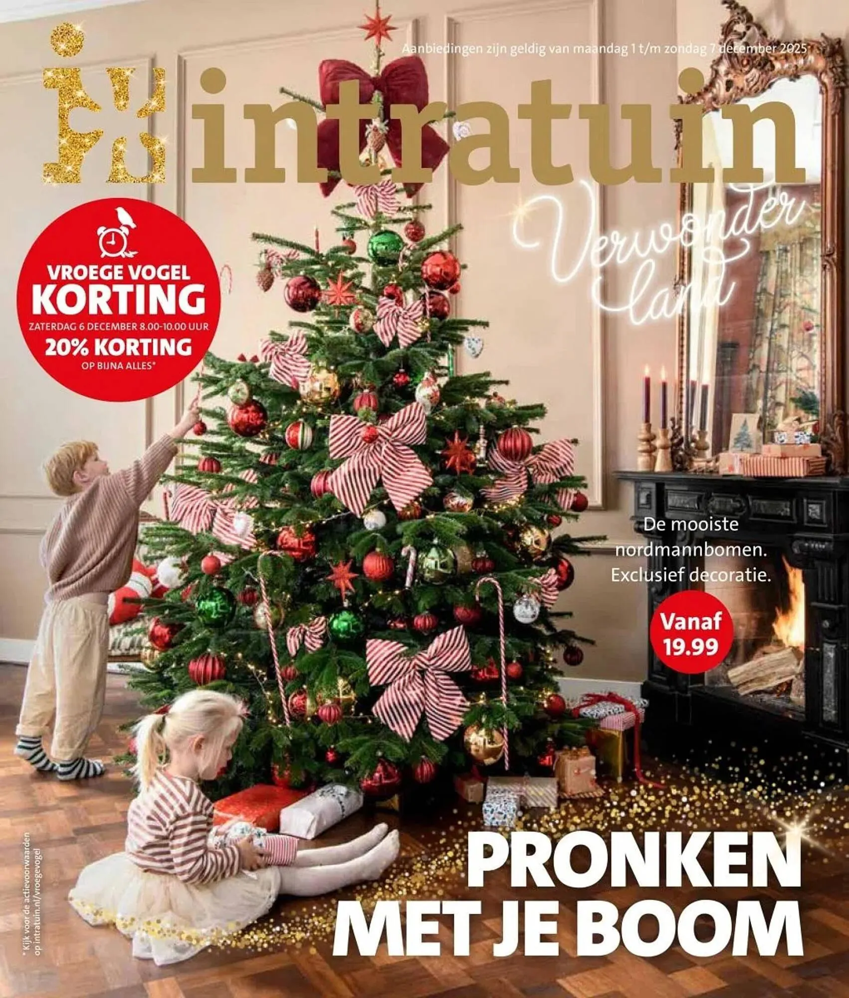 Intratuin folder van 1 december tot 7 december 2025 - Folder pagina 1