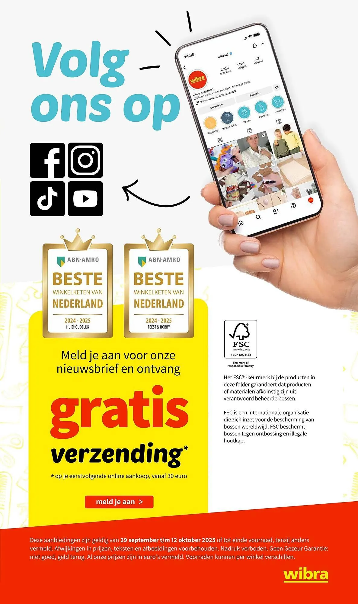 Wibra folder van 29 september tot 12 oktober 2025 - Folder pagina 47
