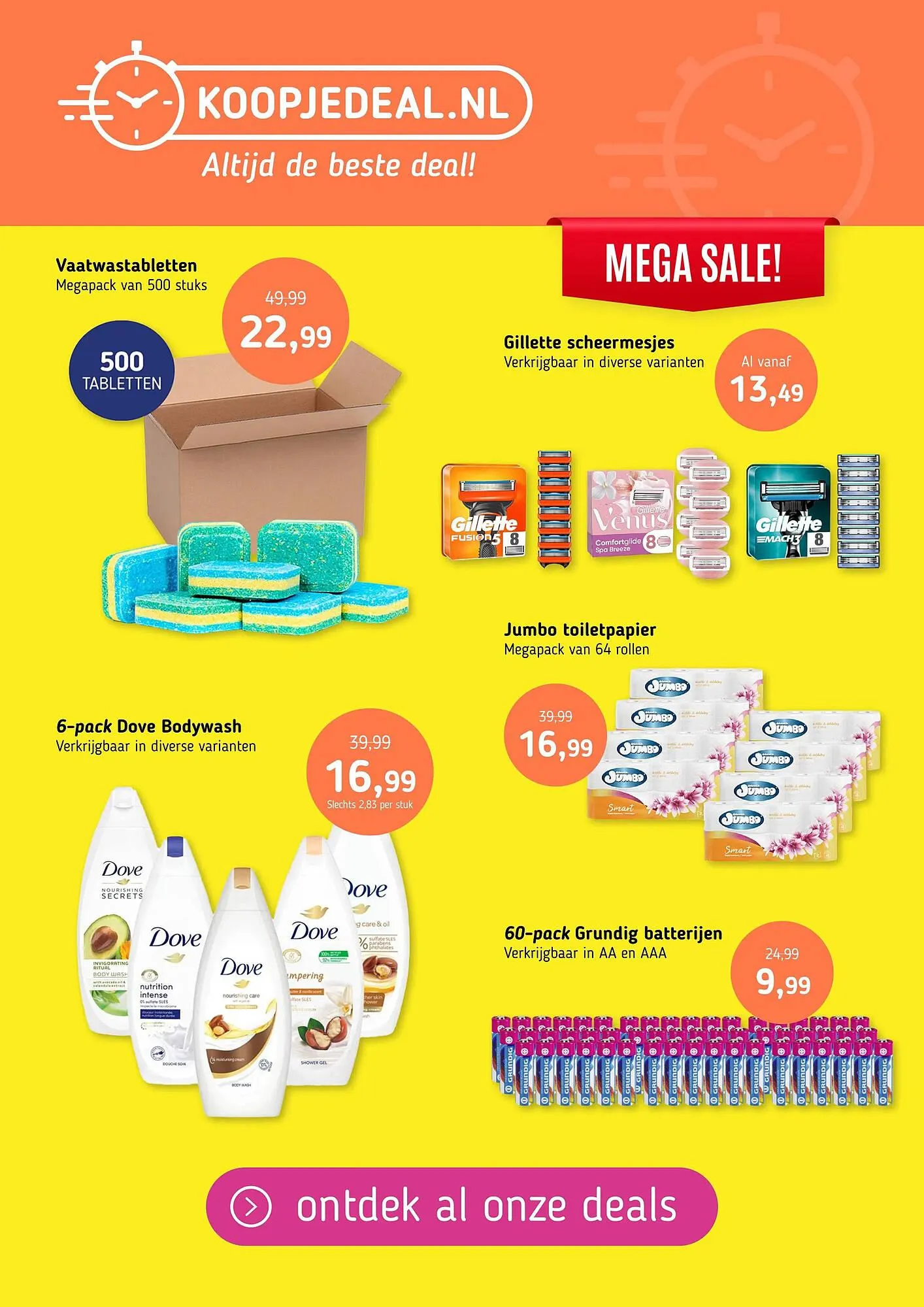 Koopjedeal folder - 1