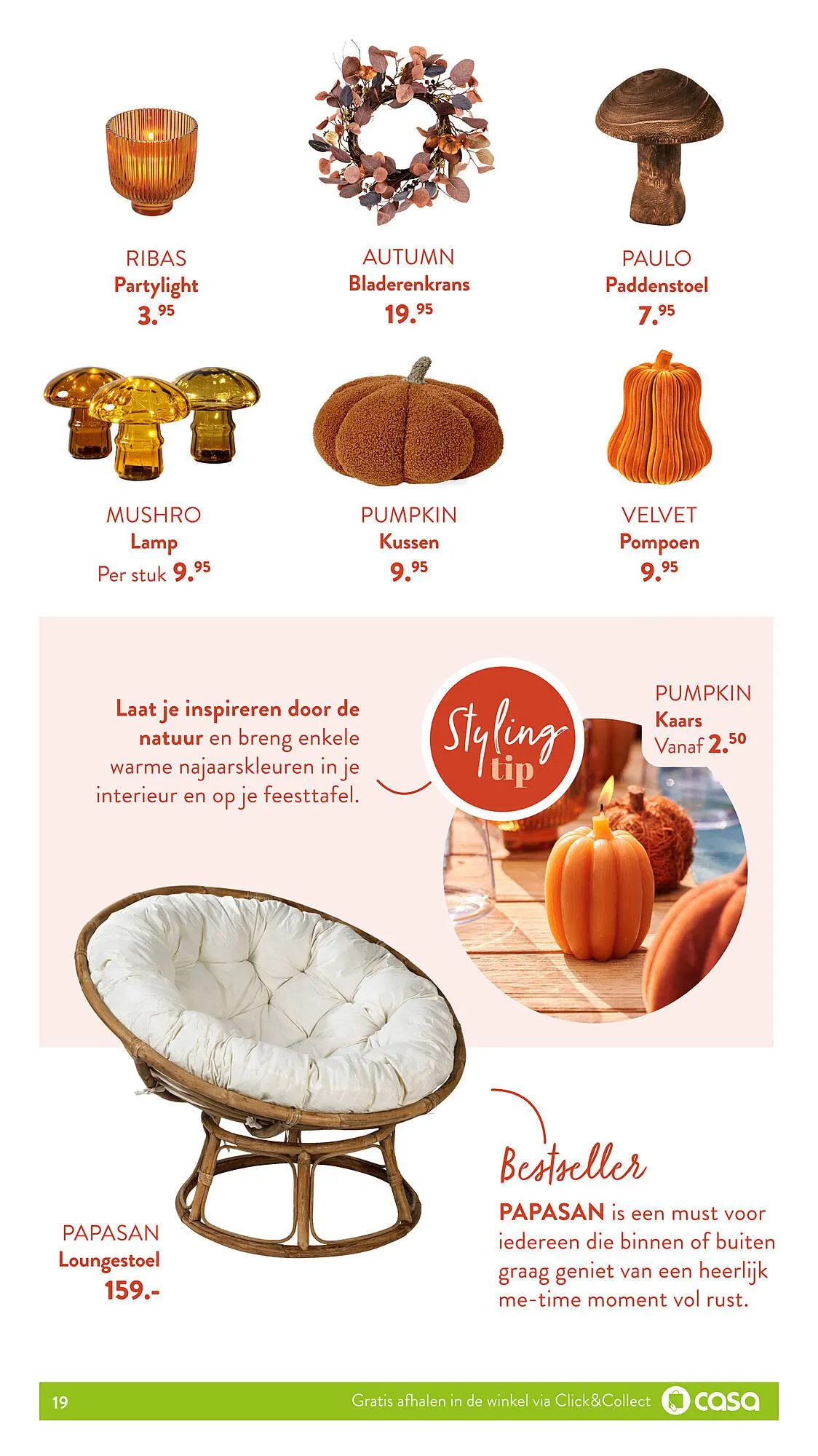 Casa Autumn-Winter folder van 7 september tot 17 januari 2024 - Folder pagina 19