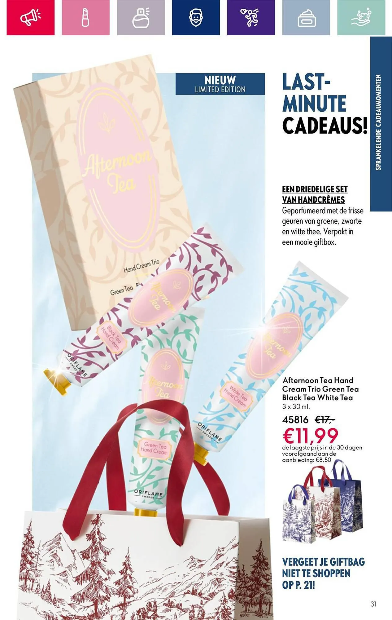 Oriflame folder van 1 december tot 19 december 2023 - Folder pagina 31