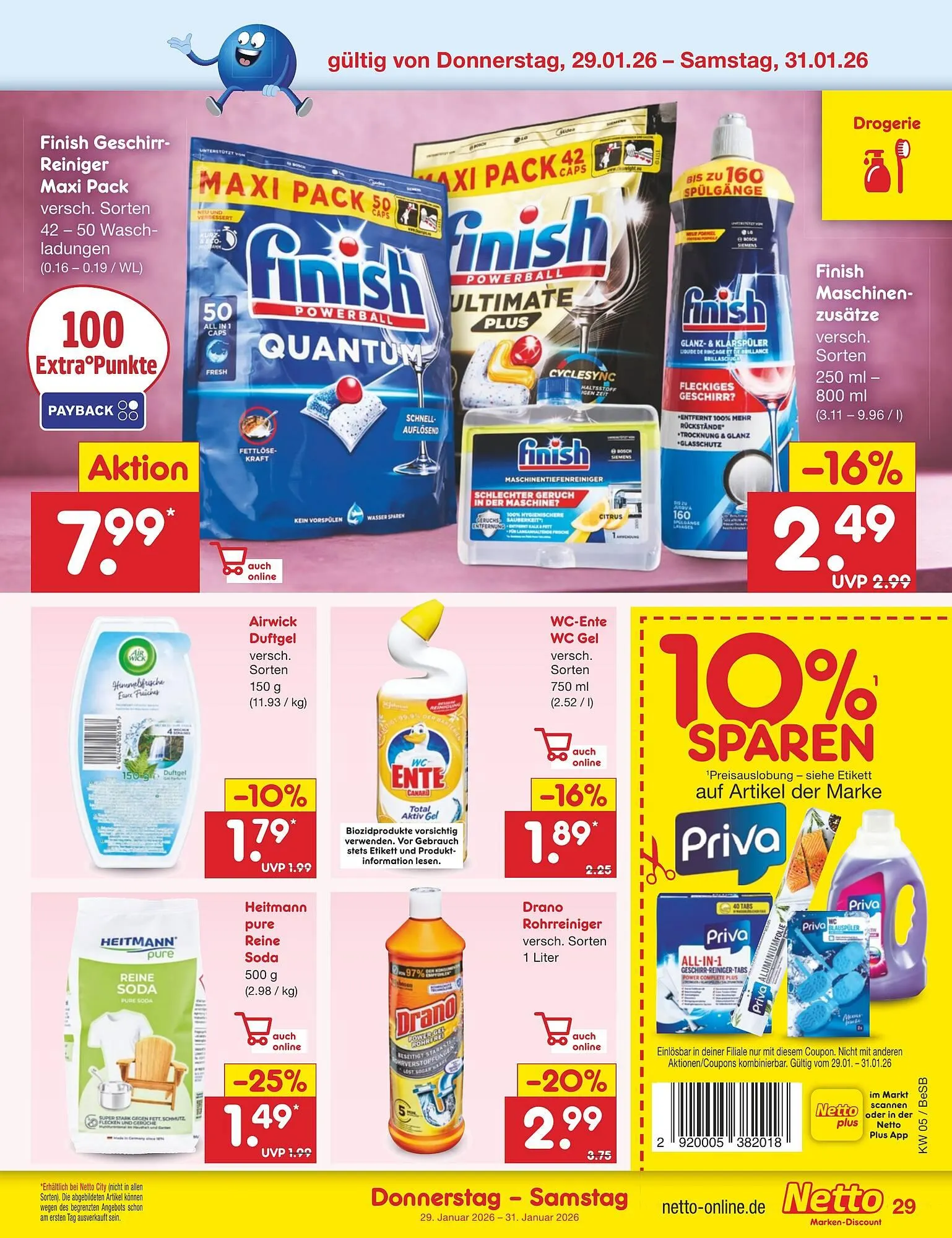 Netto Marken-Discount DE folder van 26 januari tot 1 februari 2026 - Folder pagina 39