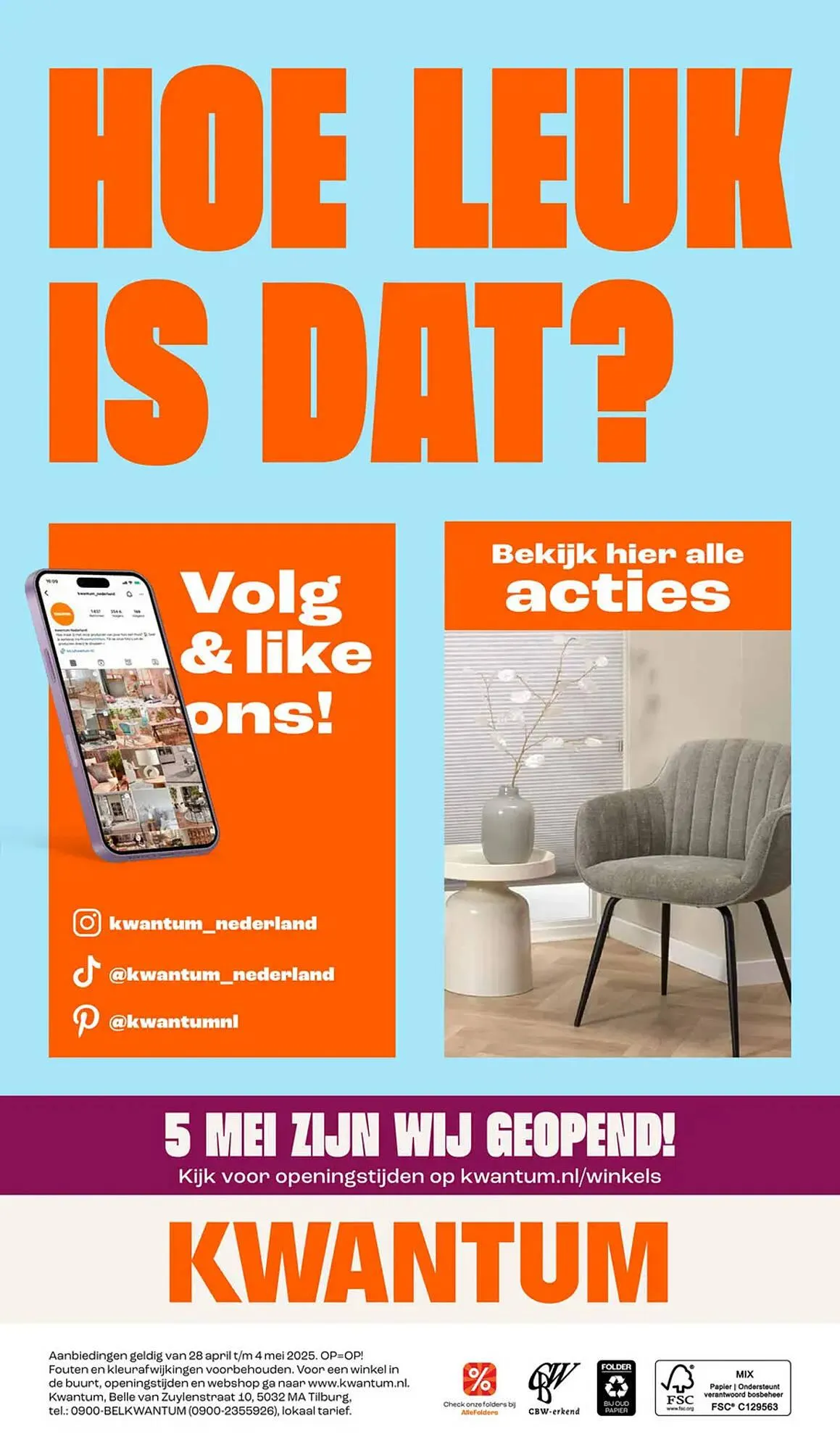 Kwantum folder van 28 april tot 11 mei 2025 - Folder pagina 44