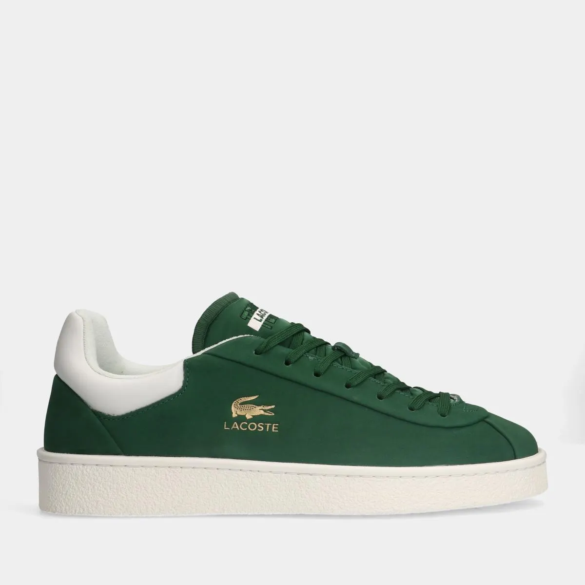 Lacoste green baseshot heren sneakers