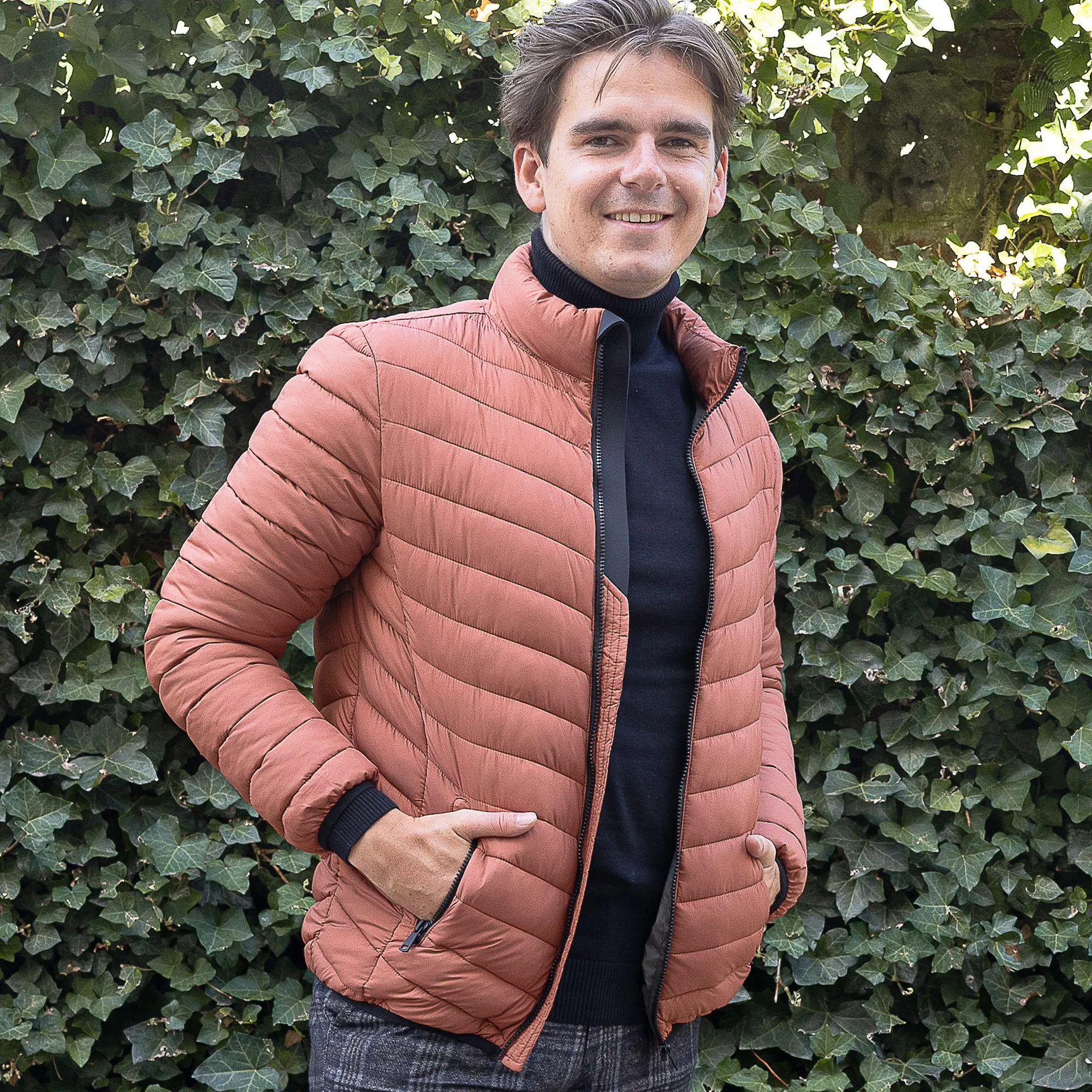 Duck Donslook Jas Terracotta