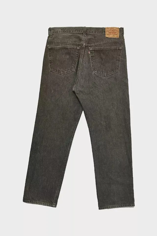 Vintage 1980’s Levi’s USA Red Tab Black 501 Denim Jeans