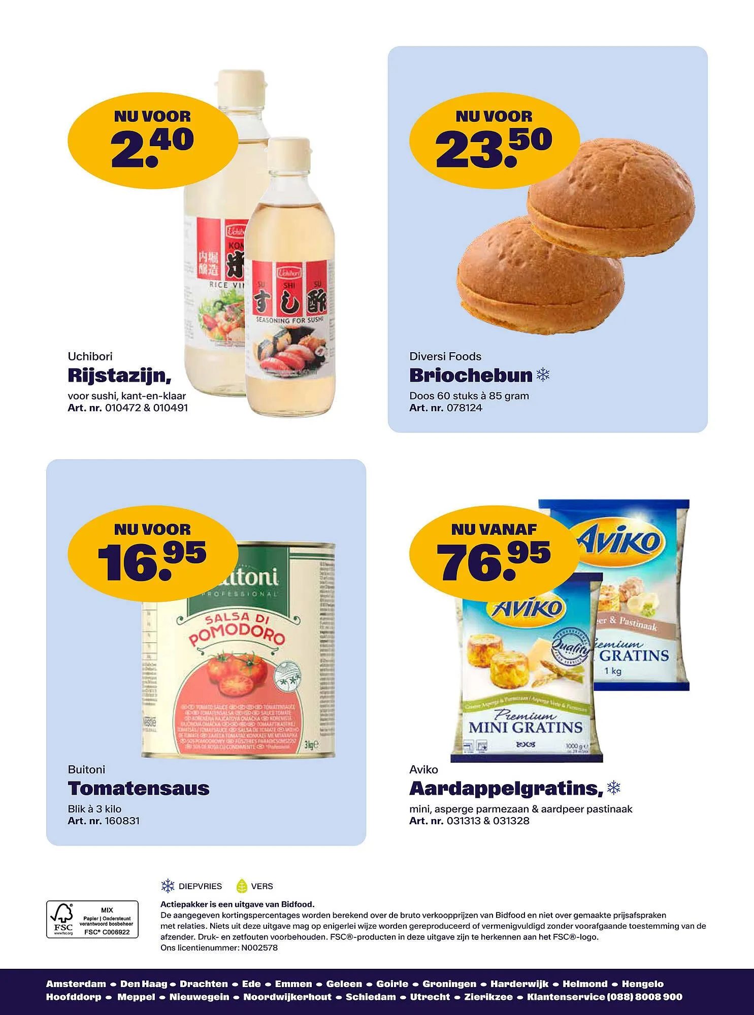 Bidfood folder van 1 september tot 14 september 2025 - Folder pagina 36