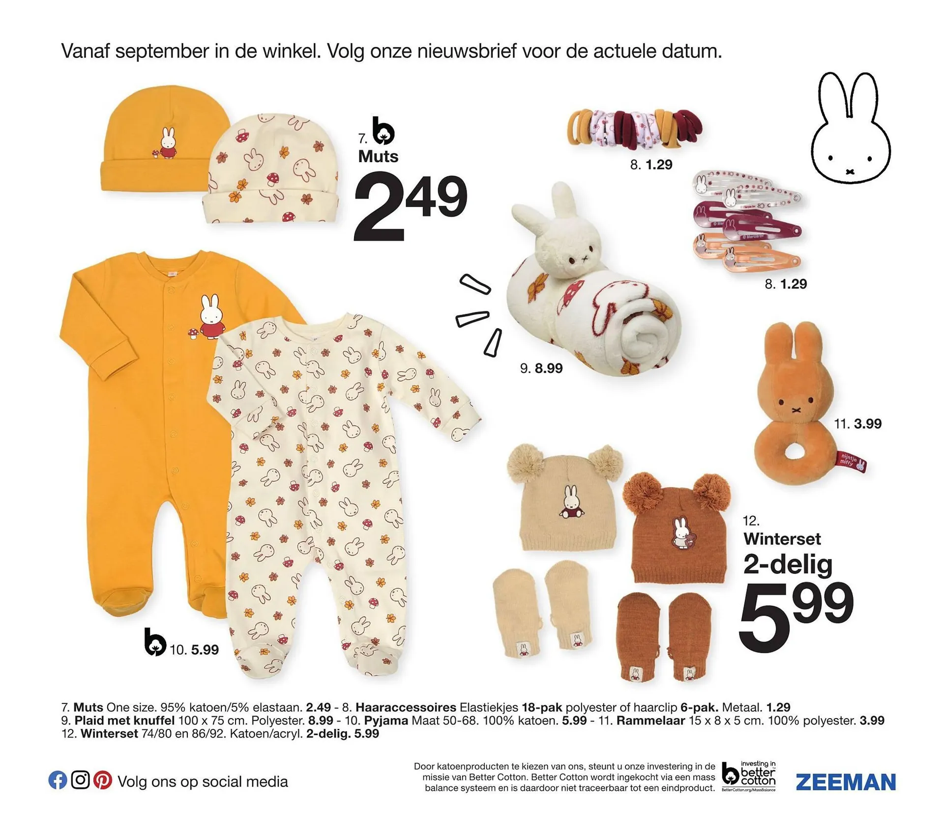 Zeeman baby folder van 29 juli tot 22 december 2024 - Folder pagina 15
