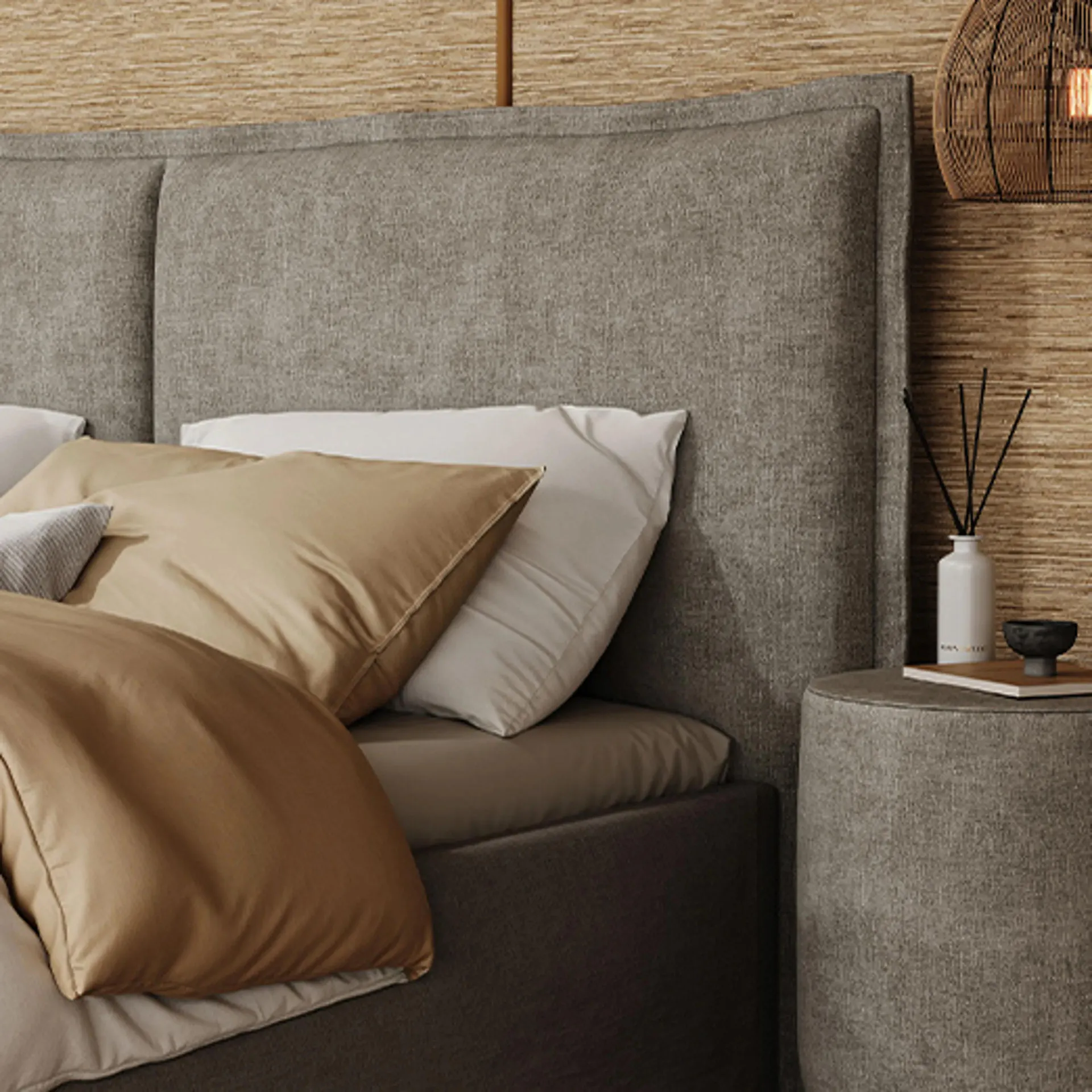 Gestoffeerd Bedframe Capella Cuscino