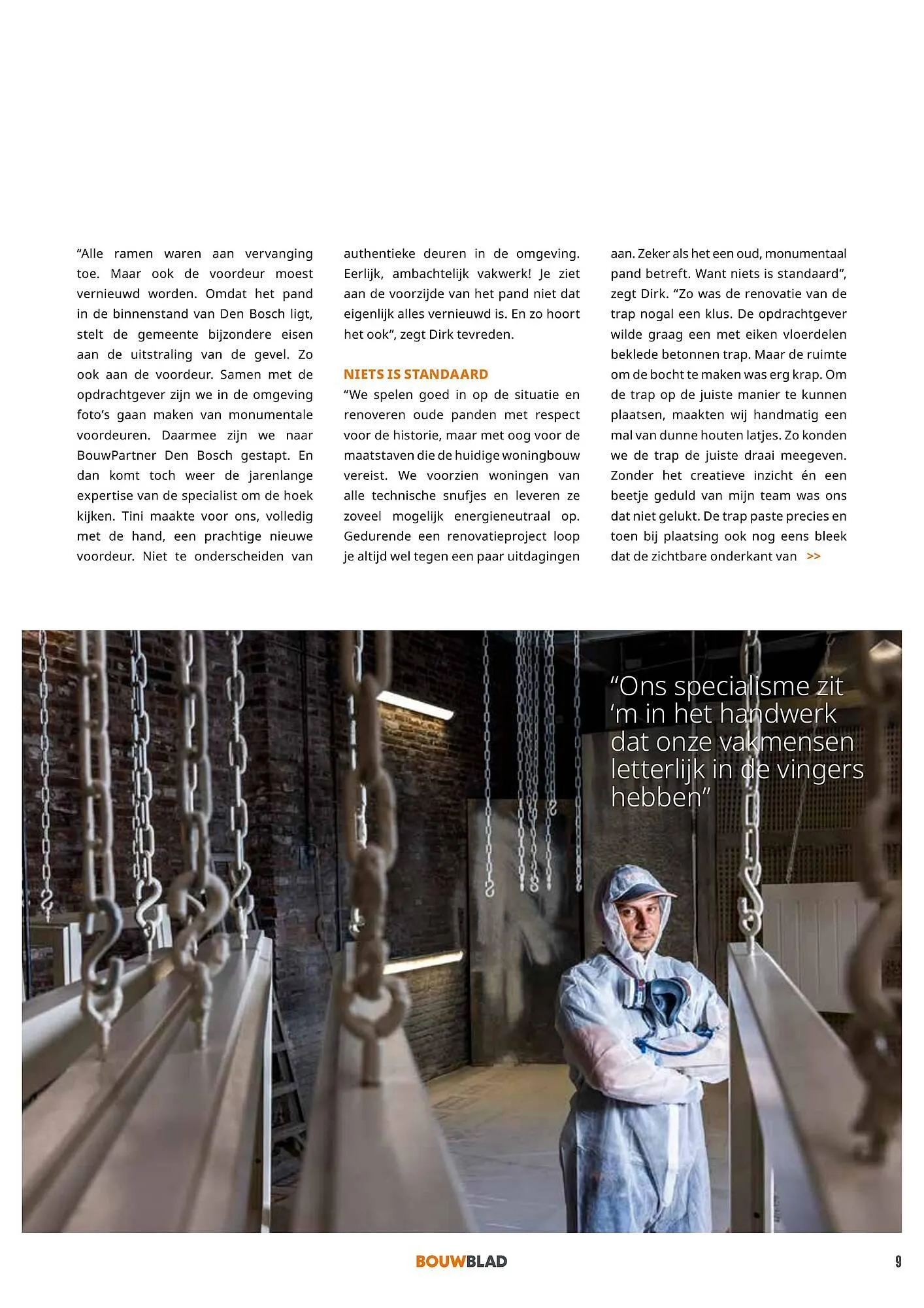 Bouwpartner Bouwblad folder van 1 september tot 30 september 2023 - Folder pagina 9