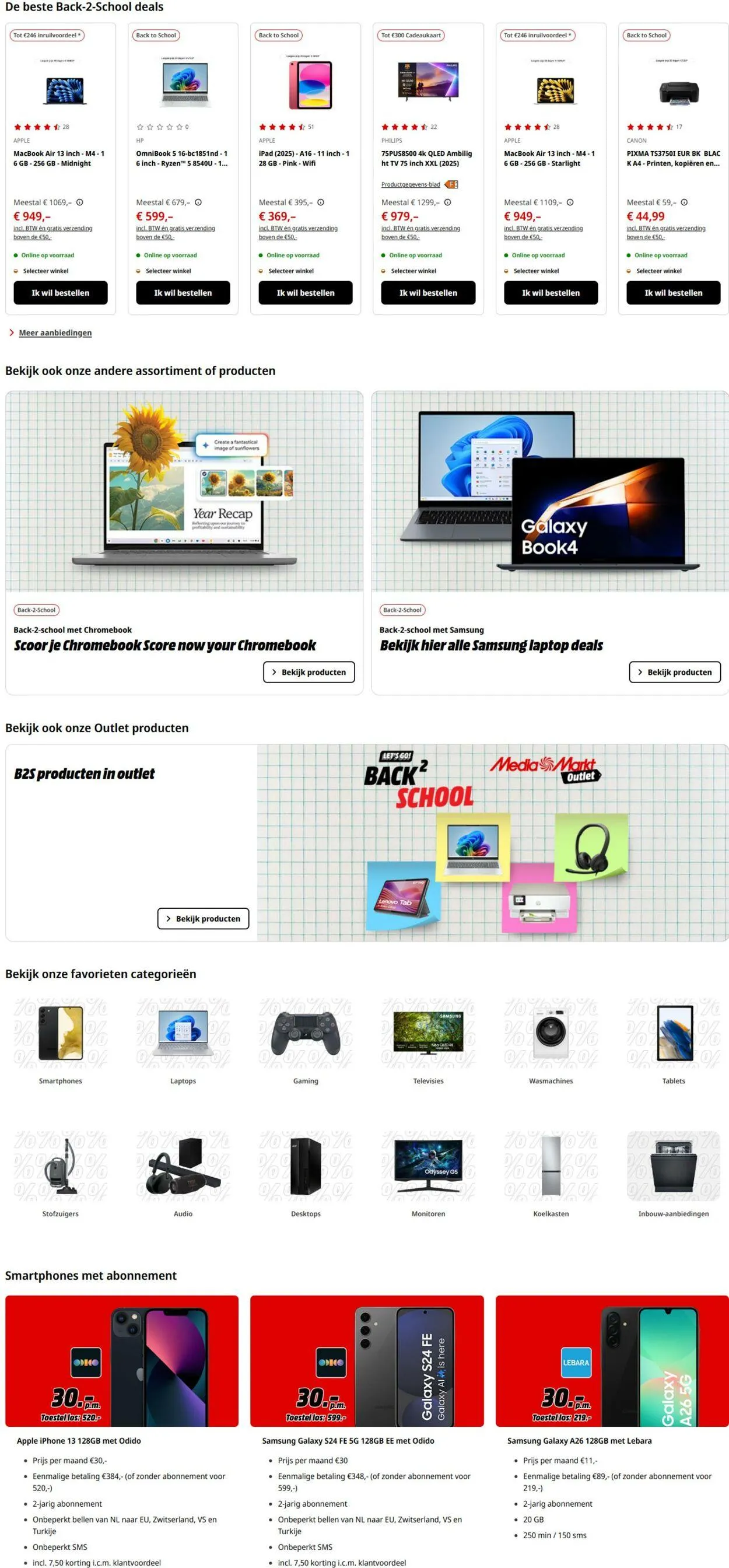 Media Markt Actuele folder van 18 augustus tot 8 september 2025 - Folder pagina 2