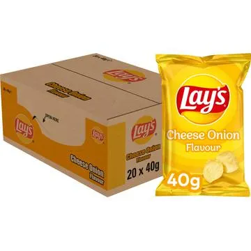 Lay's Cheese Onion 20 x 40g