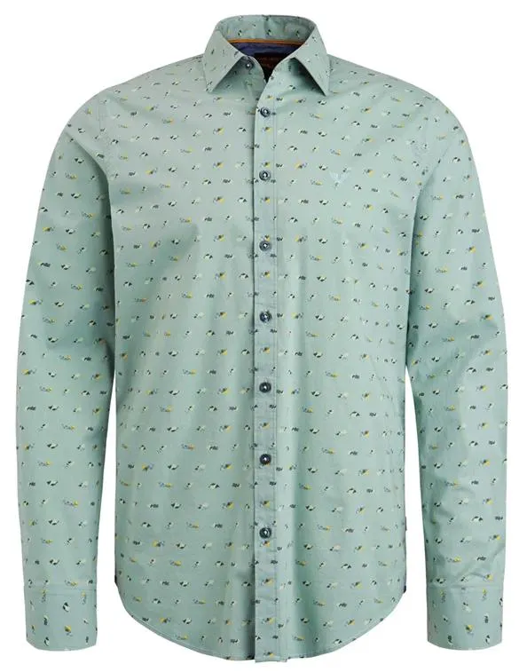 PME Legend Overhemd met all-over print PSI2308216