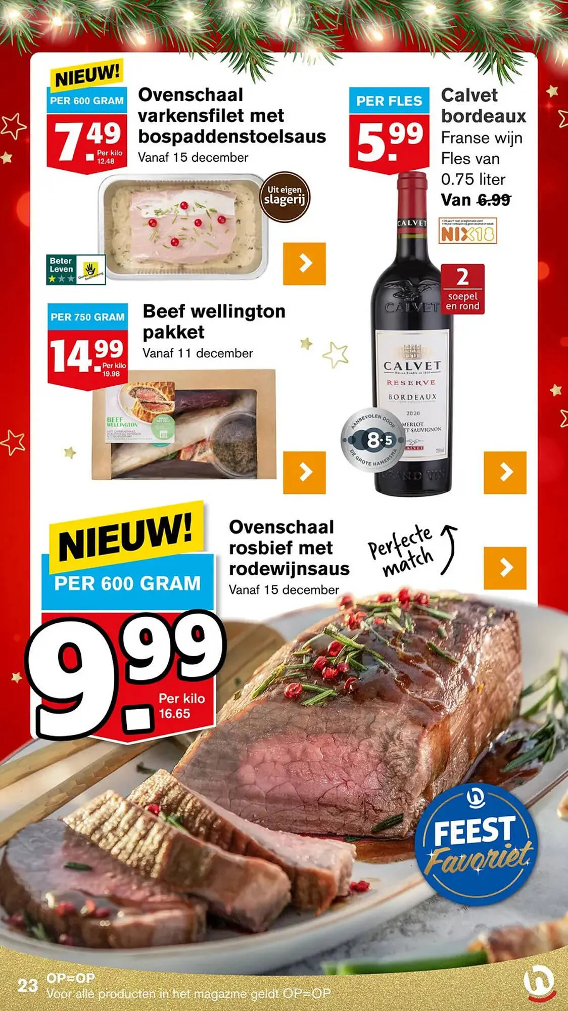 Hoogvliet folder van 28 november tot 31 december 2023 - Folder pagina 23