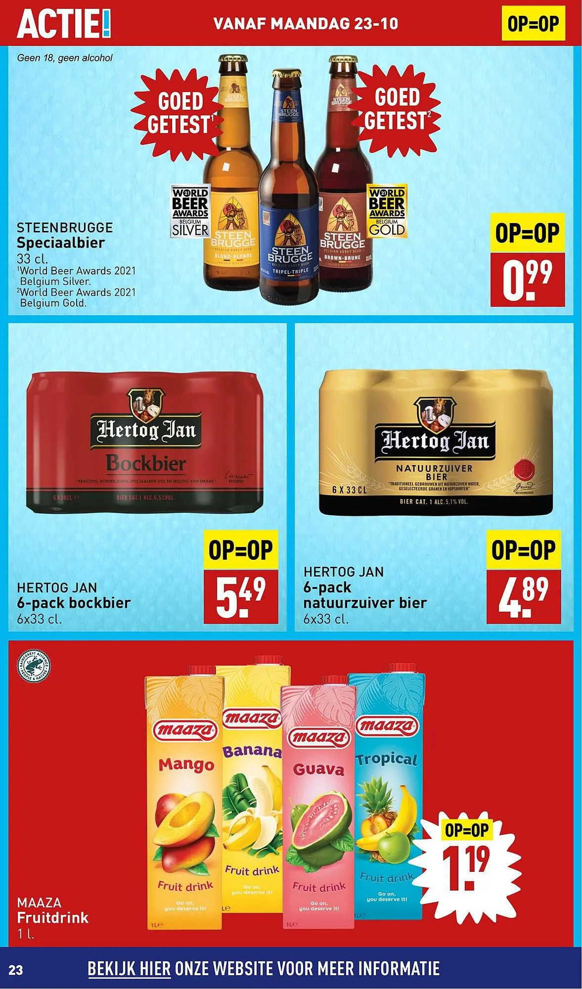 ALDI folder van 23 oktober tot 29 oktober 2023 - Folder pagina 23