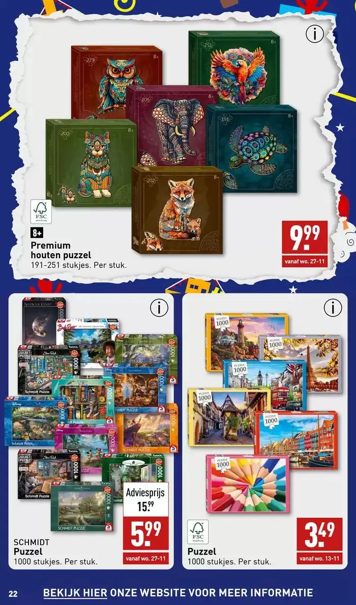 Topdeals en kortingen van 28 oktober tot 11 november 2024 - Folder pagina 22