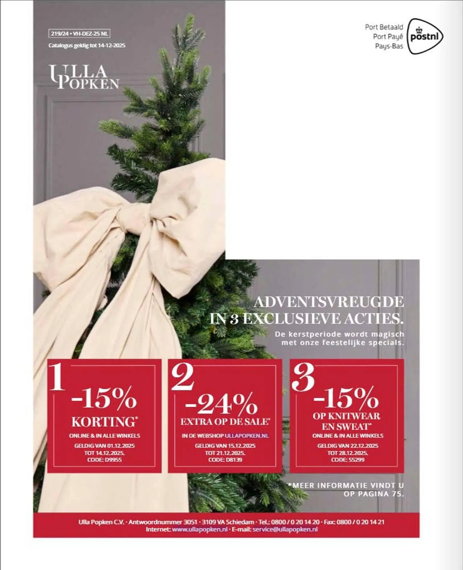 Ulla Popken folder van 4 december tot 31 december 2025 - Folder pagina 39