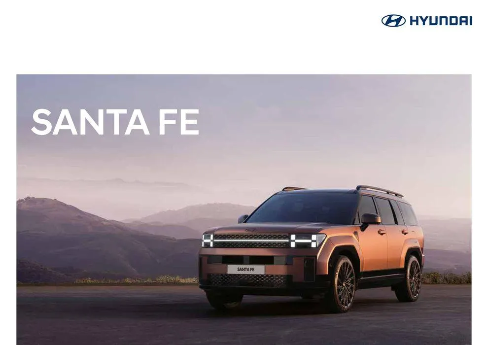 Hyundai Hyundai SANTA FE! van 22 mei tot 22 mei 2025 - Folder pagina 1