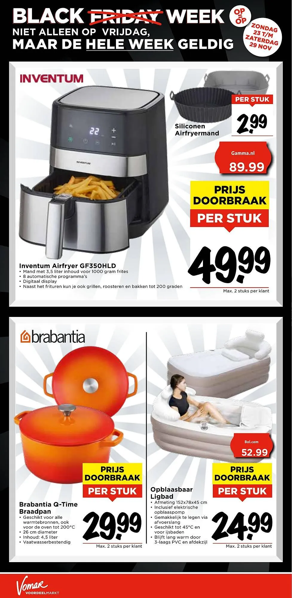 Vomar Voordeelmarkt folder van 23 november tot 29 november 2025 - Folder pagina 8